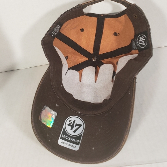 NWT Men's Saints '47 Clean Up Adjustable Distressed Hat - Picture 4 of 5